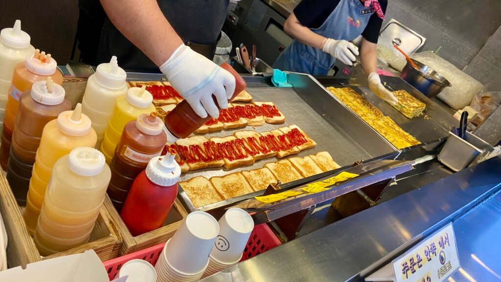 在釜山体验冲浪